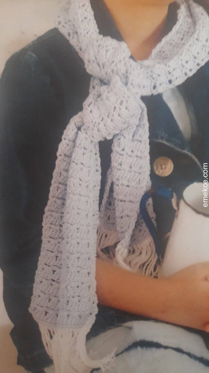 Mavi Atkı Nasıl Örülür Mavi Atkı Nasıl Örülür