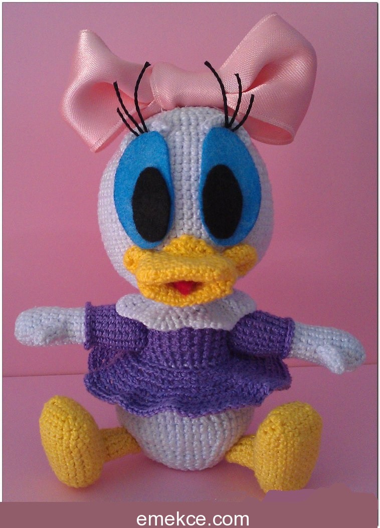 Amigurumi Ördek Bebek Daisy Yapımı