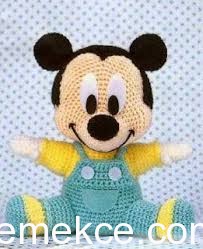 Amigurumi Crochet Baby Micky Mouse Pattern Yapılışı