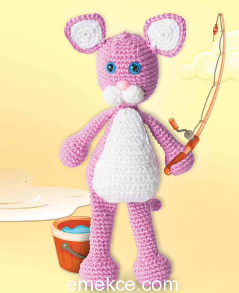 Amigurumi Crochet The Pink Panther (Pembe Panter) Free Pattern Yapılışı