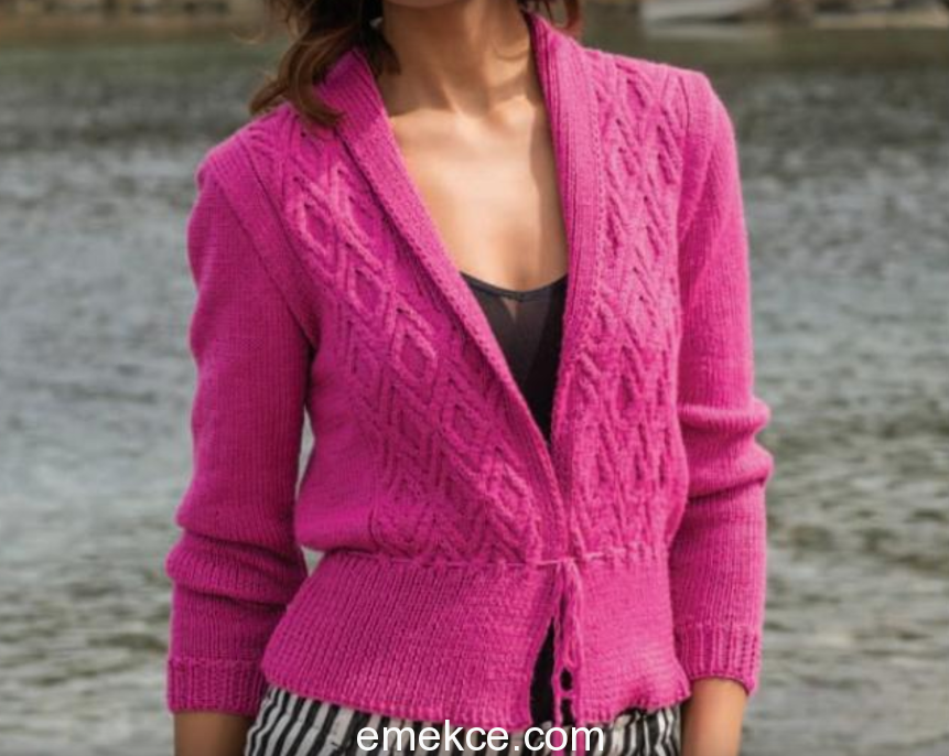 Bayan hırka örgü modelleri