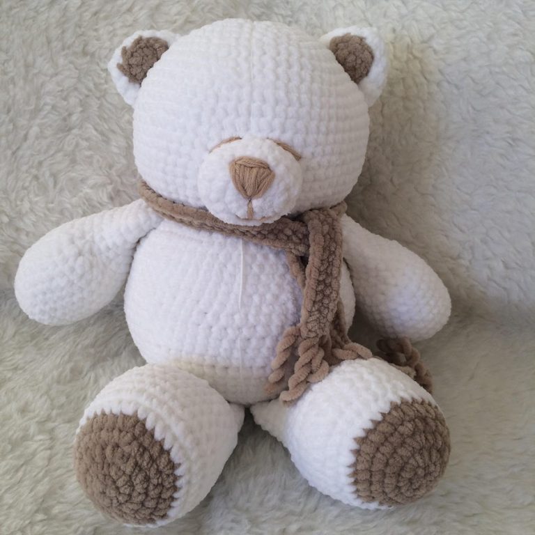 Amigurumi Crochet Teddy Bear (Sevimli Ayı) Pattern Yapılışı