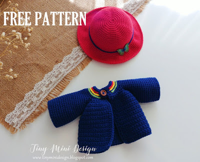 Amigurumi Hırka ve Şapka Yapılışı-Amigurumi Crochet Cardigan and Hat Tutorial