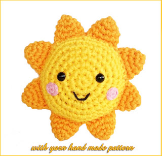 Amigurumi Crochet Little Sun Free Pattern