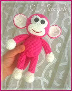 Amigurumi Crochet Manki The Monkey Free Pattern