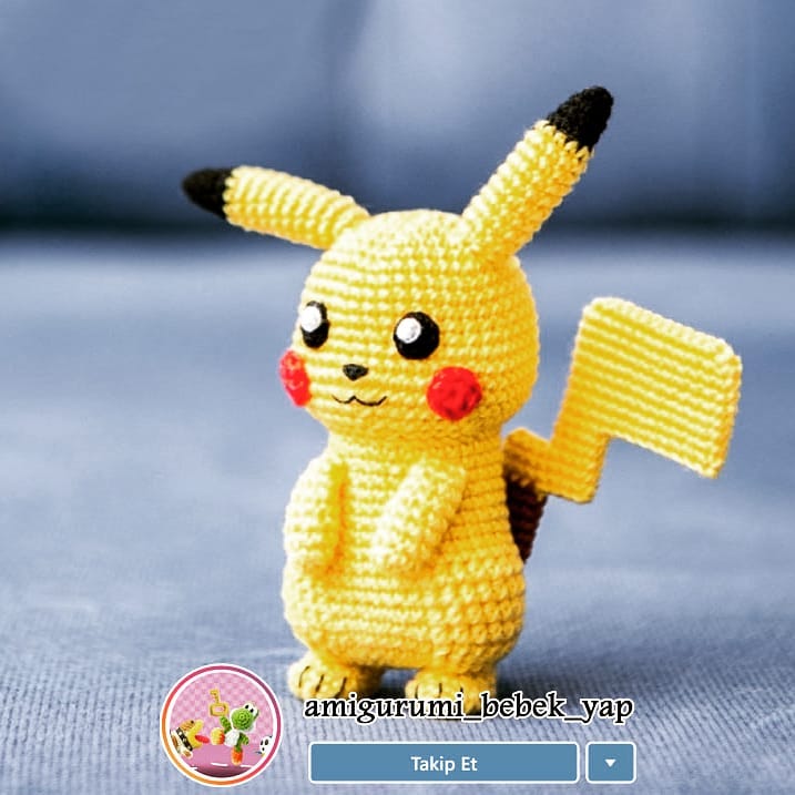 Amigurumi Pikachu Yapımı