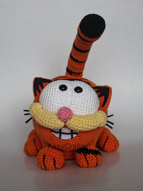 Amigurumi Garfield Yapımı