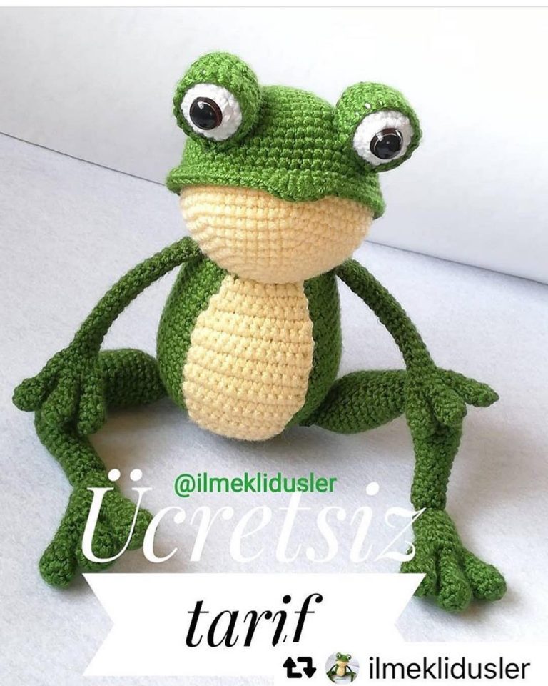 Amigurumi Kurbağa Yapımı