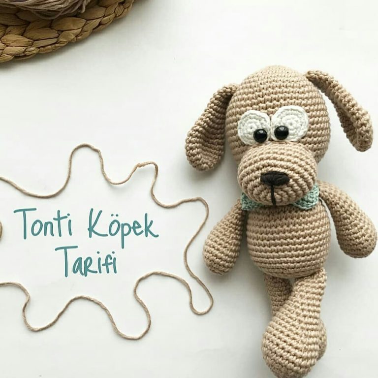 Amigurumi Sevimli Köpek Yapımı