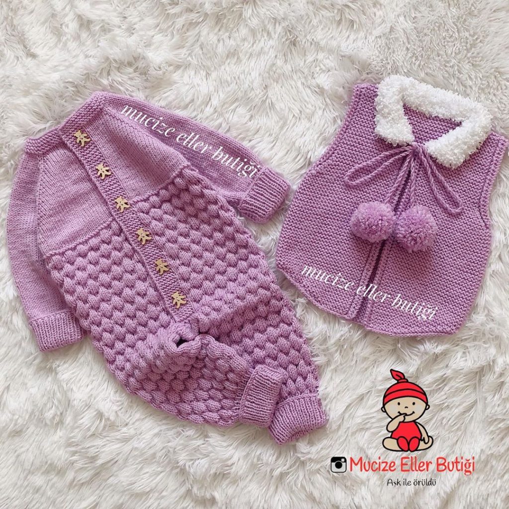 Kolay Bebek Yeleği Yapımı - Emekce.com - Bebek Yelek Modelleri