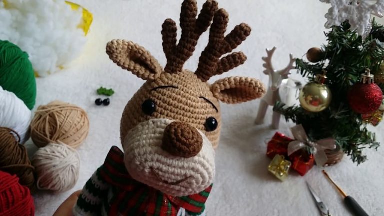 Amigurumi İle Noel Geyiği Yapımı.