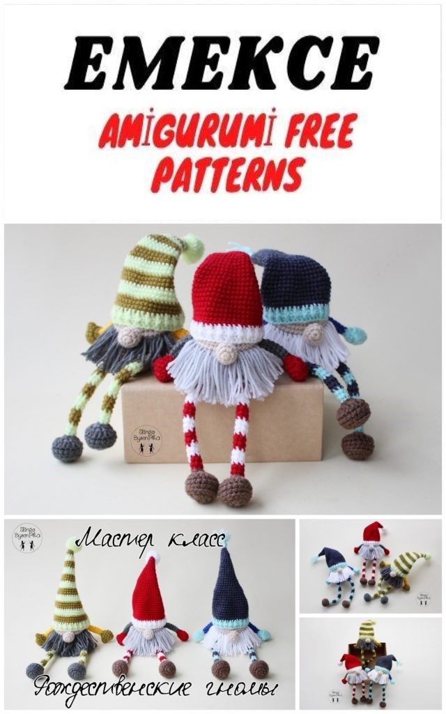 Amigurumi Little Santa Claus Free Pattern