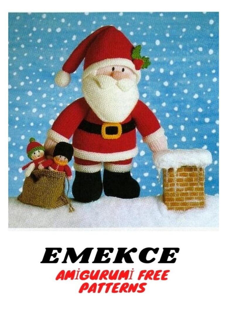 Amigurumi Santa Claus Free Pattern