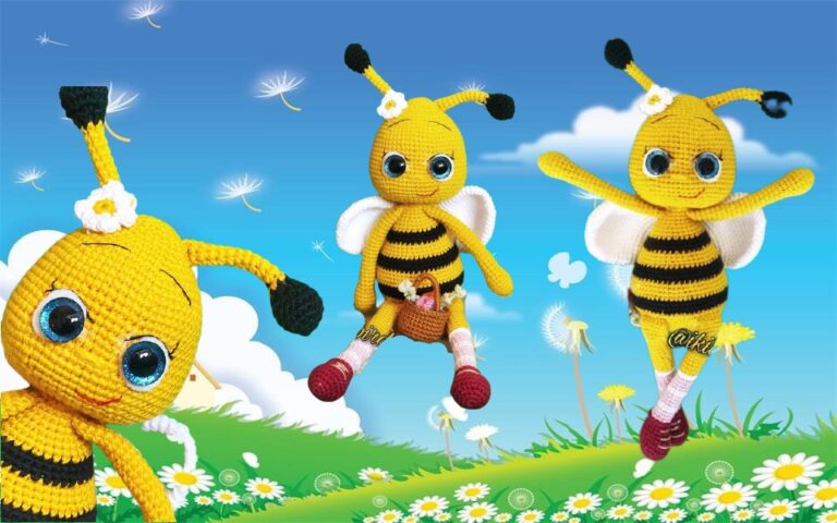 Amigurumi Honey Bee Free Pattern