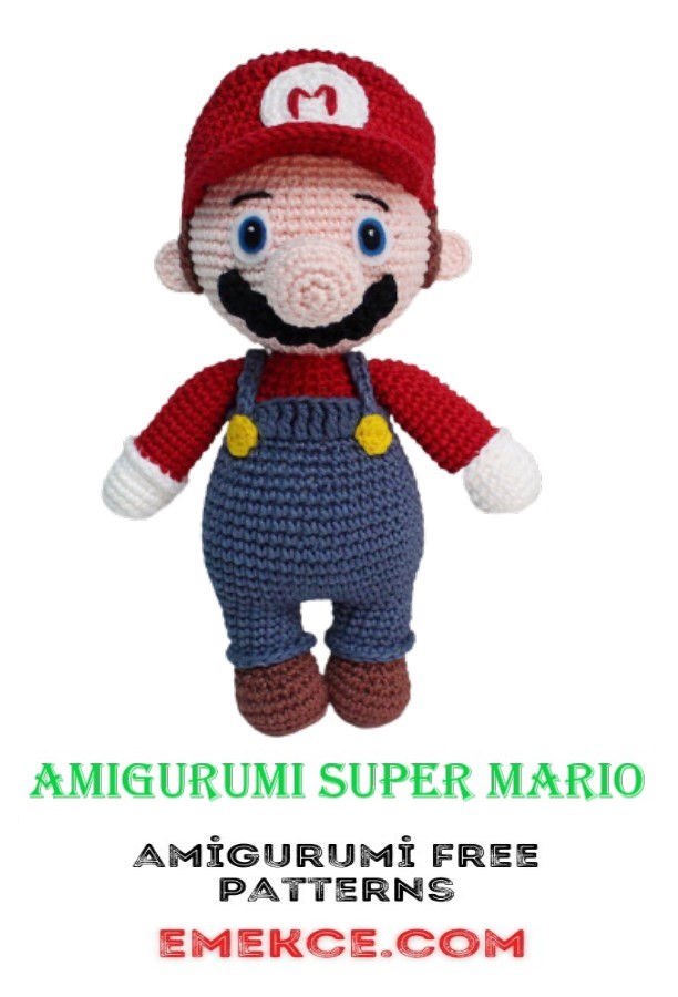 Super Mario Amigurumi Free Pattern – Emekce.com