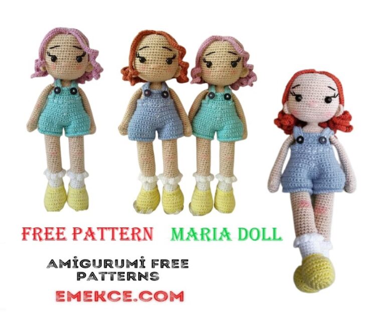 Maria Doll Amigurumi Free Pattern
