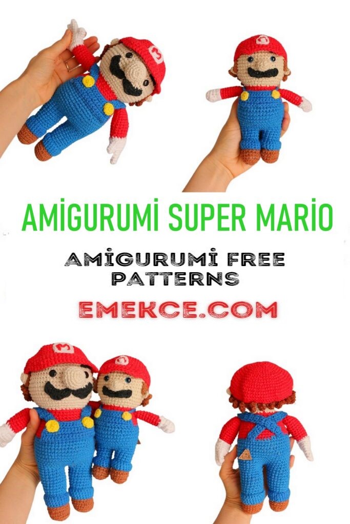 Super Mario Amigurumi Free Pattern – Emekce.com