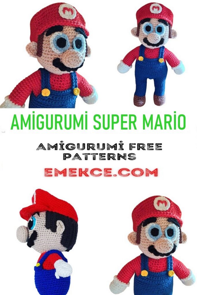 Super Mario Amigurumi Free Pattern – Emekce.com