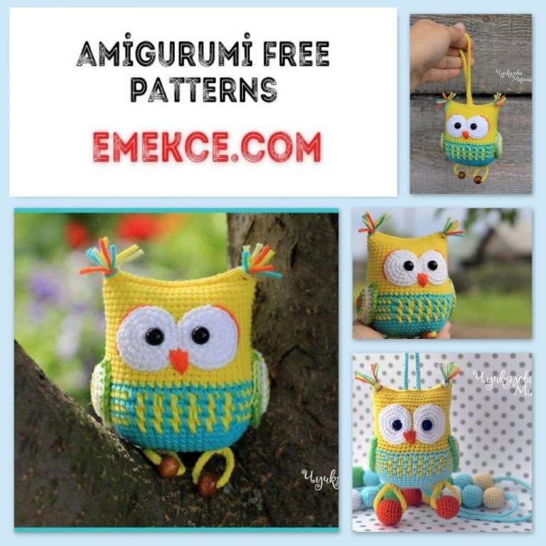 Amigurumi Cute Owl Free Crochet Pattern