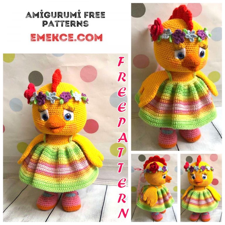 Cute Chick Amigurumi Free Crochet Pattern