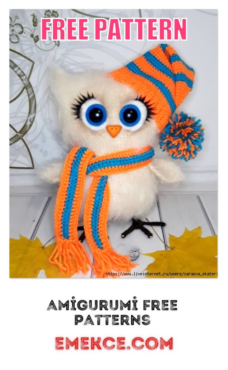 Cute Owl Amigurumi Free Crochet Pattern