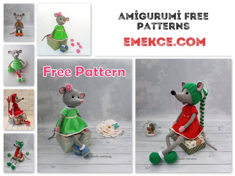 Cute Mouse Amigurumi Free Crochet Pattern