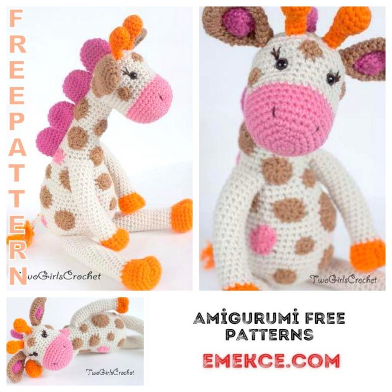 Jillian the Giraffe Amigurumi Free Pattern