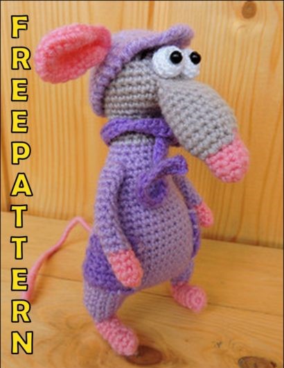 Cute Mouse Amigurumi Free Crochet Pattern
