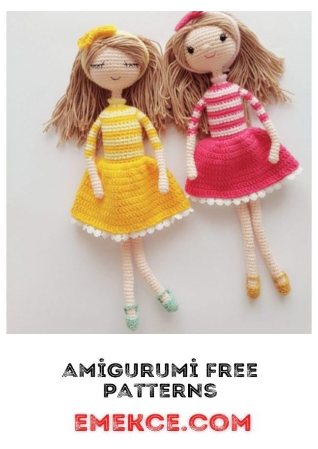 Amigurumi Sweet Baby Doll Free Crochet Pattern