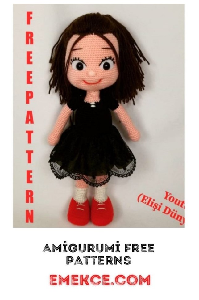 Amigurumi Doll Nisa Free Crochet Pattern