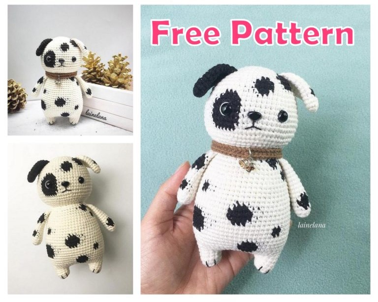 Amigurumi Milky The Dog Free Crochet Pattern