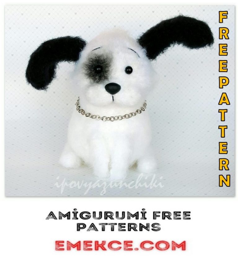 Amigurumi Cute Doggie Free Crochet Pattern