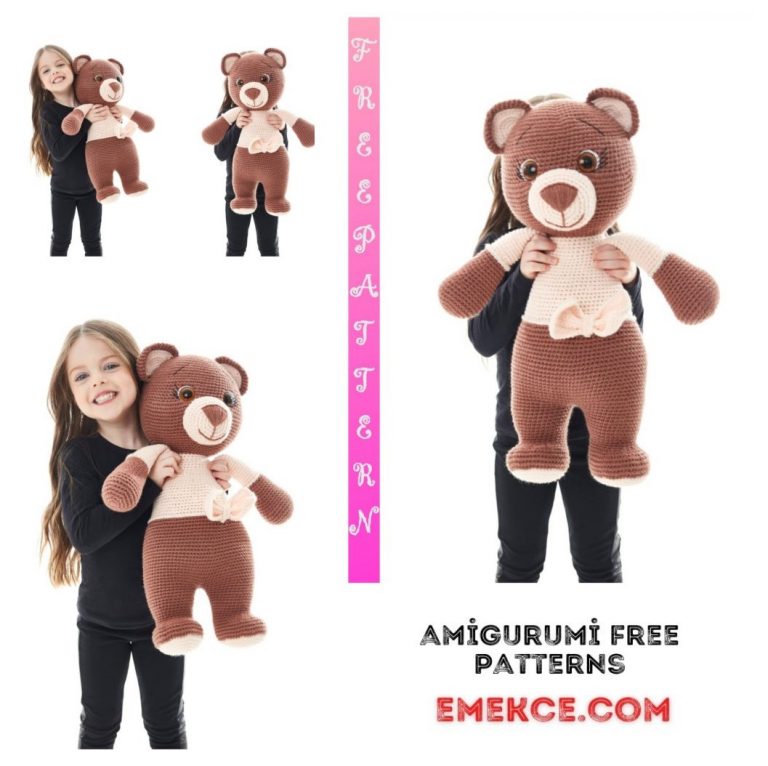 Amigurumi Big Bear Free Crochet Pattern