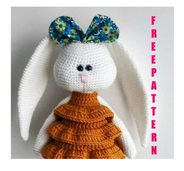 Vipvip THE Bunny Amigurumi Free English Pattern