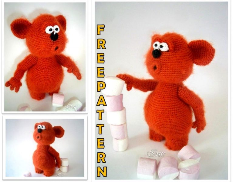 Amigurumi Lorax Teddy Bear Free Crochet Pattern