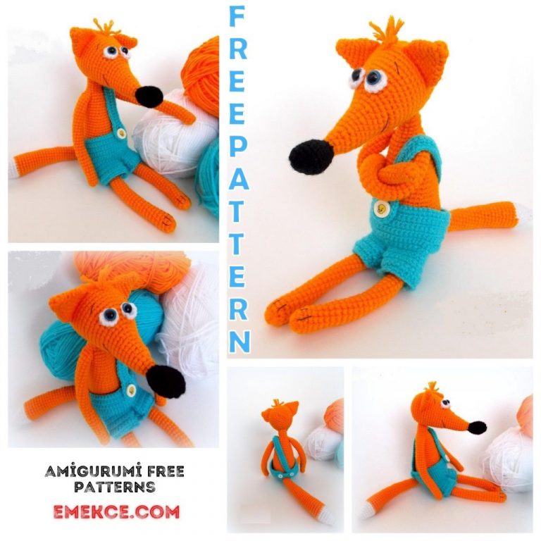 Amigurumi Baby Fox Free Crochet Pattern