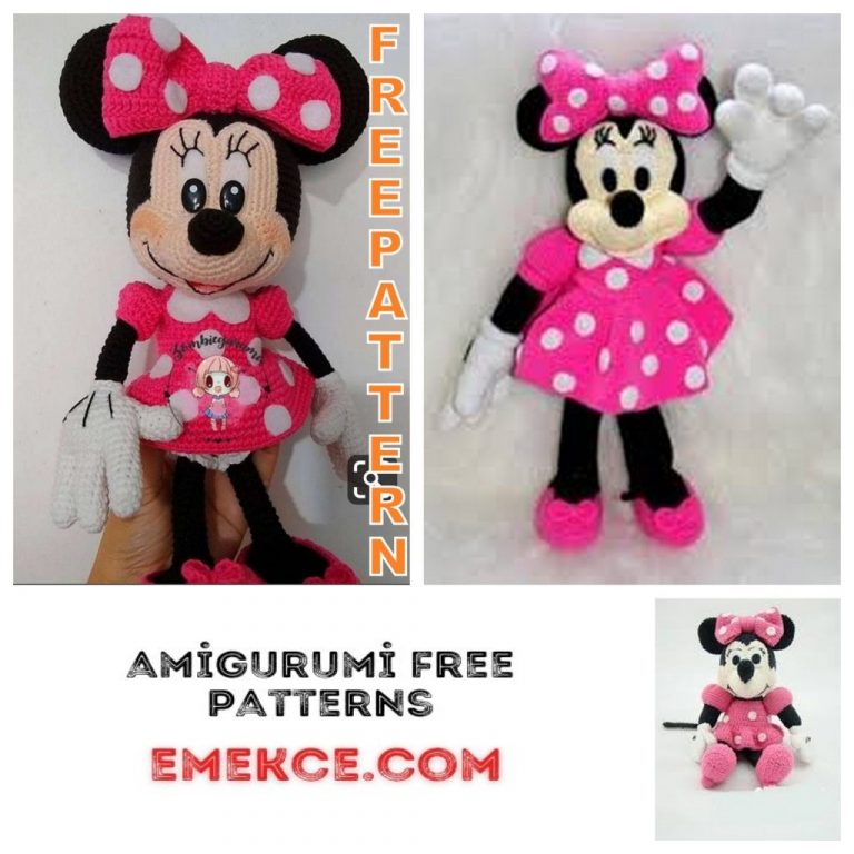 Amigurumi Minie Mouse Free Crochet Pattern