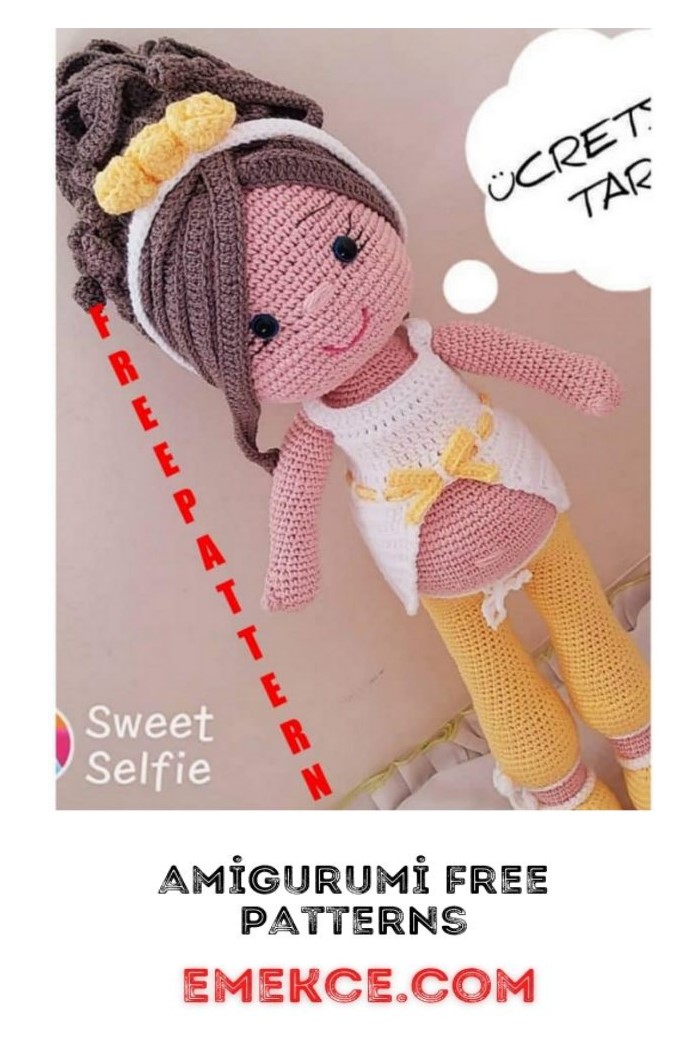 Amigurumi Pregnant Doll Free Crochet Pattern