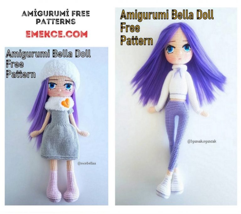 Amigurumi Doll Bella Free Crochet Pattern