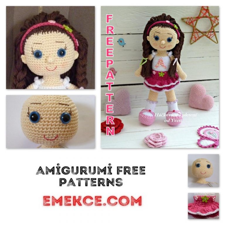 Amigurumi Doll Andy Free Crochet Pattern