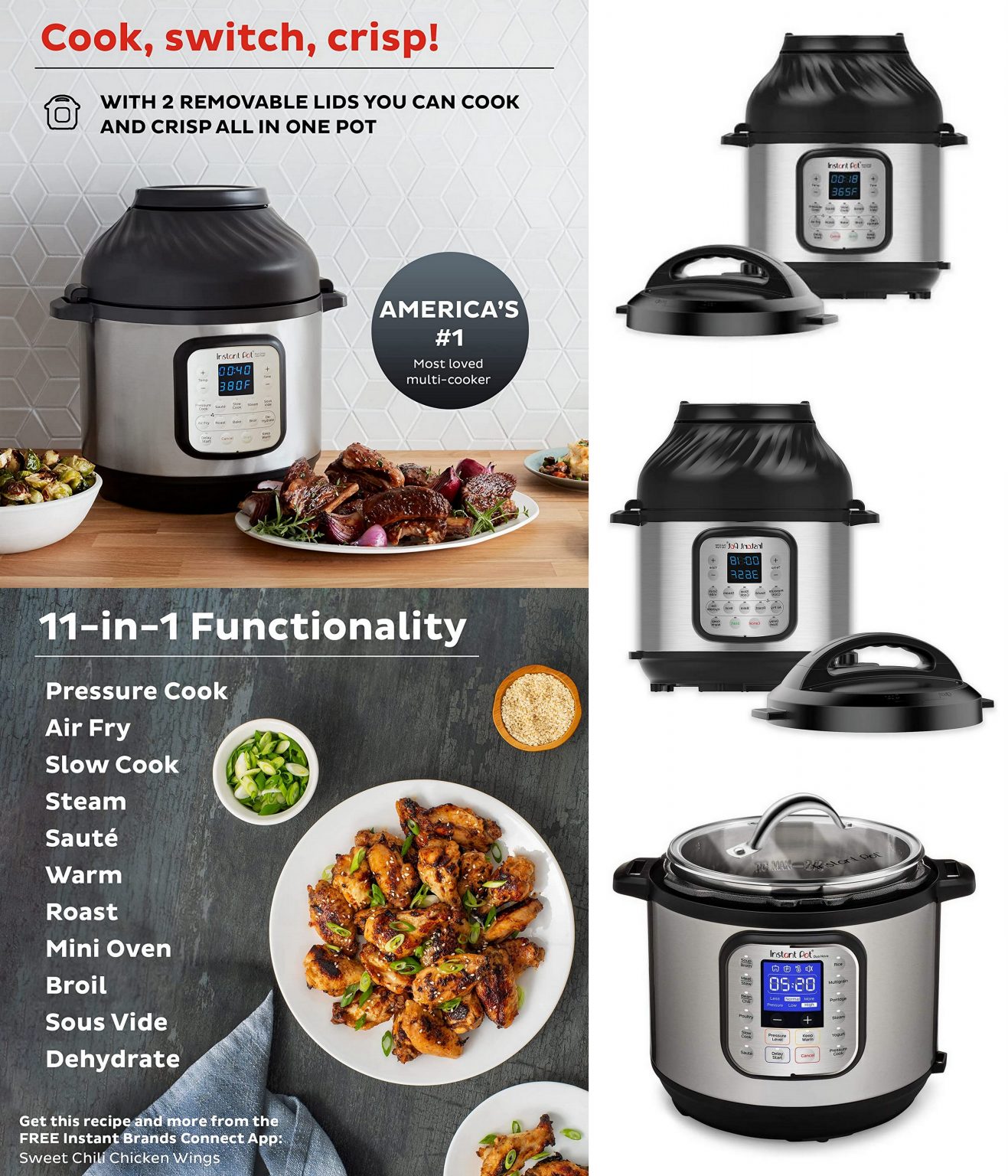 10 Best Instant Air Fryers on Amazon Cook Healthy, Delicious Meals in