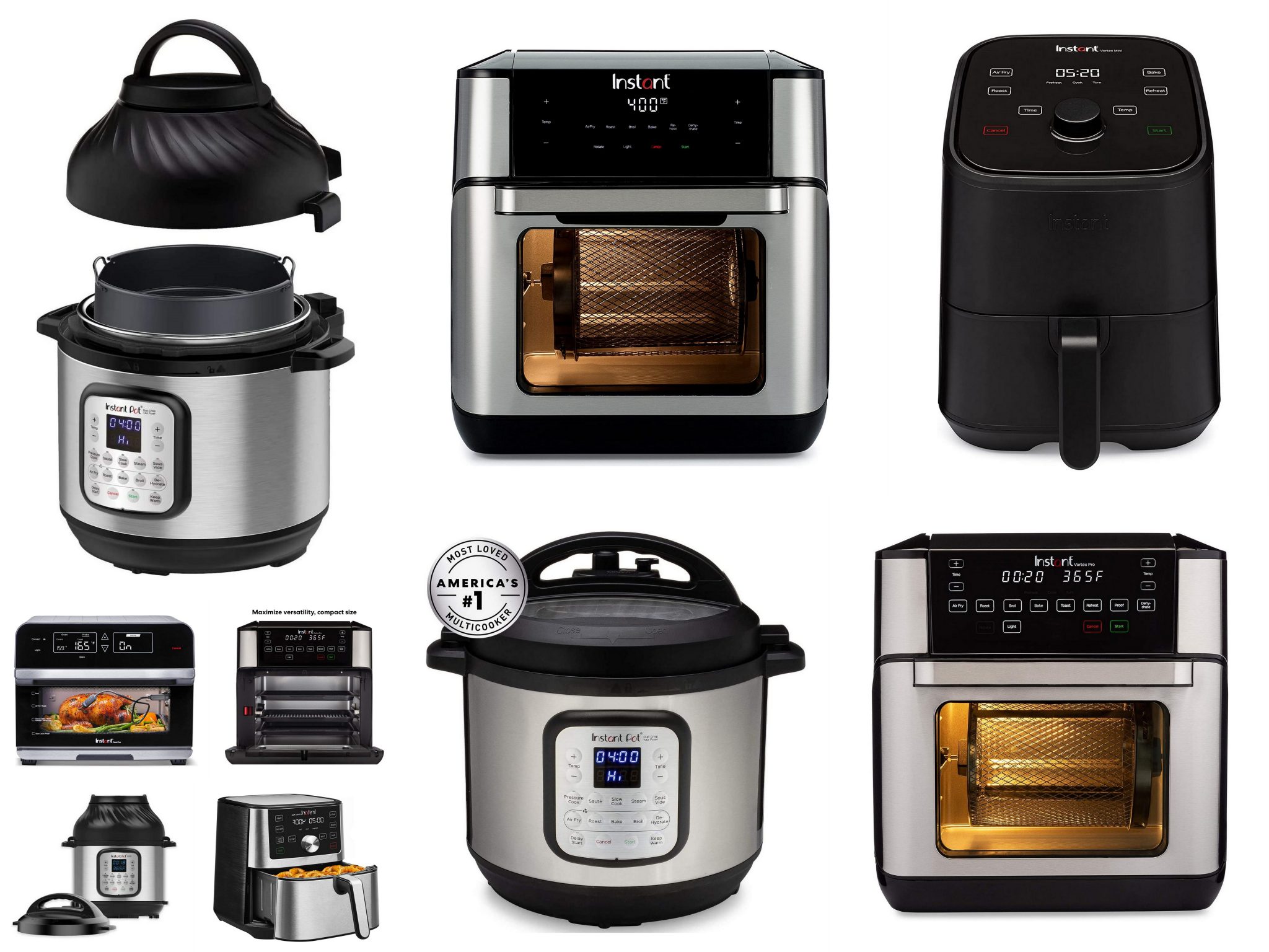 10 Best Instant Air Fryers on Amazon Cook Healthy, Delicious Meals in Minutes