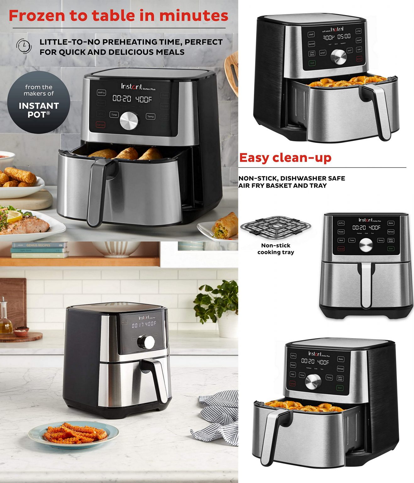 10 Best Instant Air Fryers on Amazon Cook Healthy, Delicious Meals in
