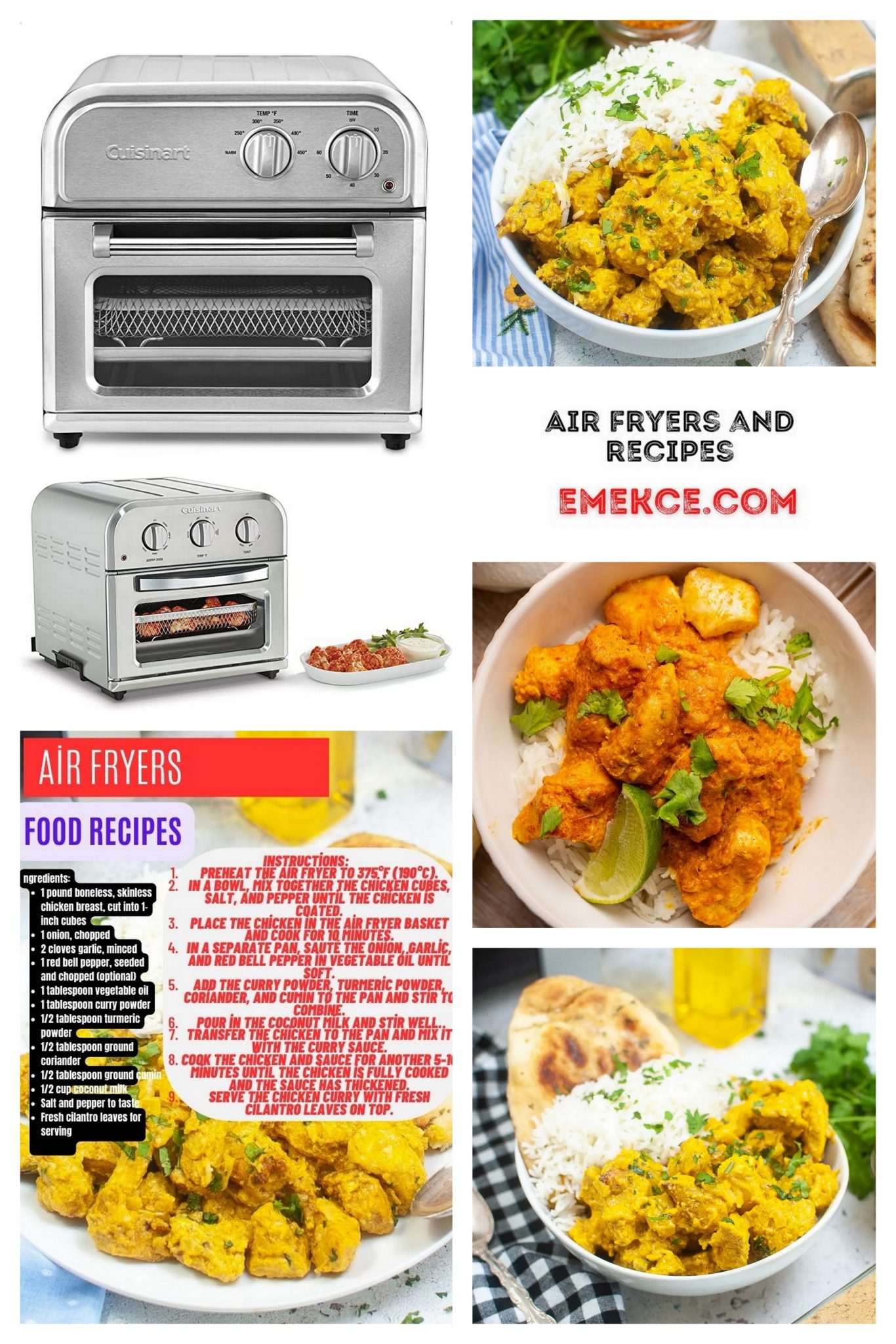 Easy Air Fryer Chicken Curry Recipe