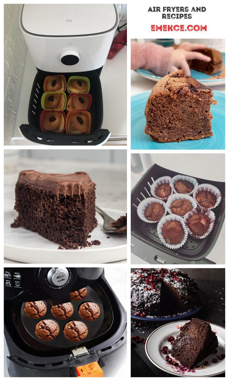 Easy Air Fryer Chocolate Cake Recipe