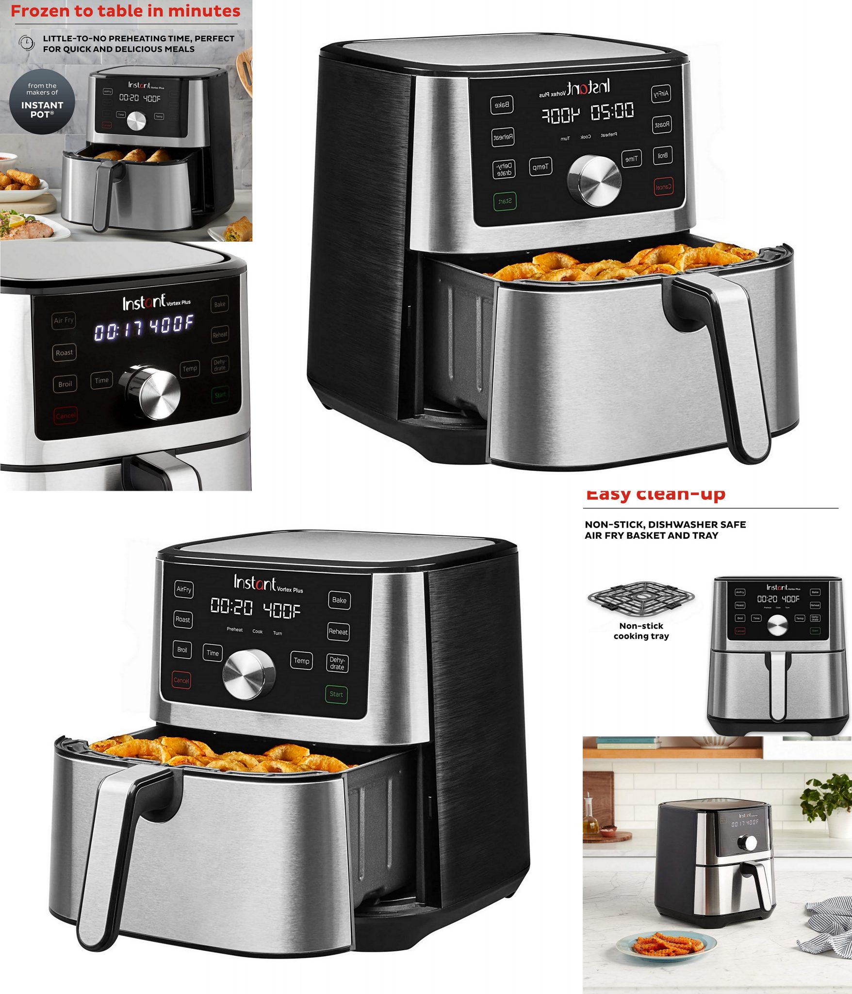 10 Best Instant Air Fryers on Amazon Cook Healthy, Delicious Meals in