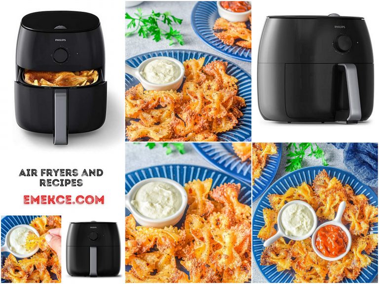 Air Fryer Spicy Pasta Chips Recipe