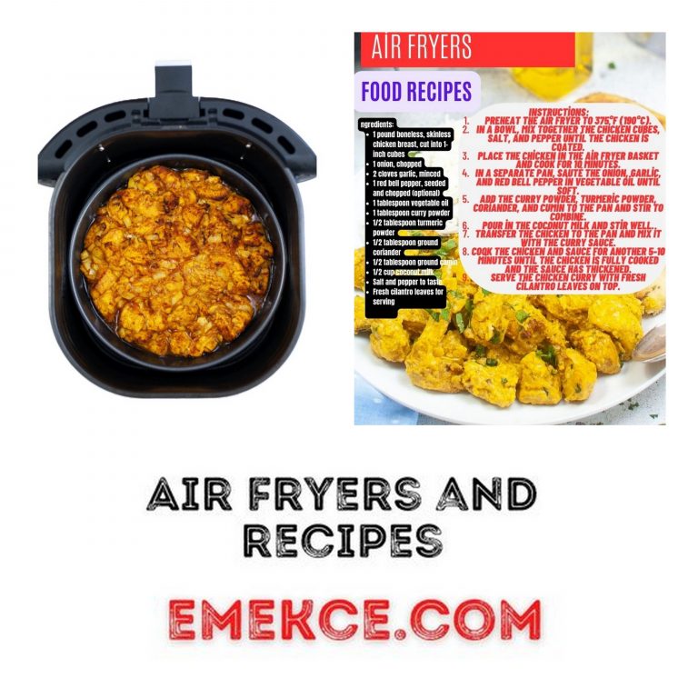 Easy Air Fryer Chicken Curry Recipe