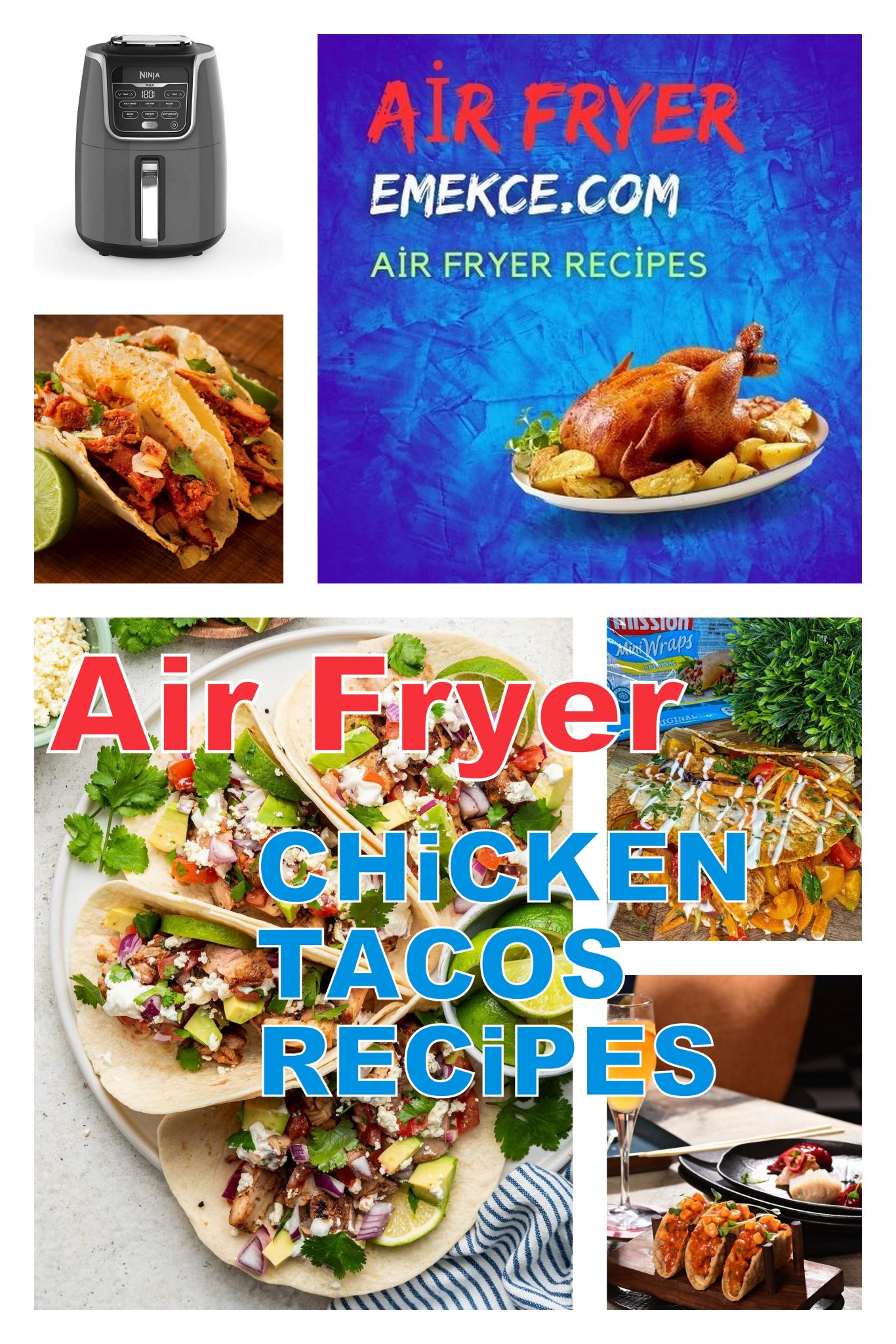 Air Fryer Chicken Tacos Recipe Easy and Healthy
