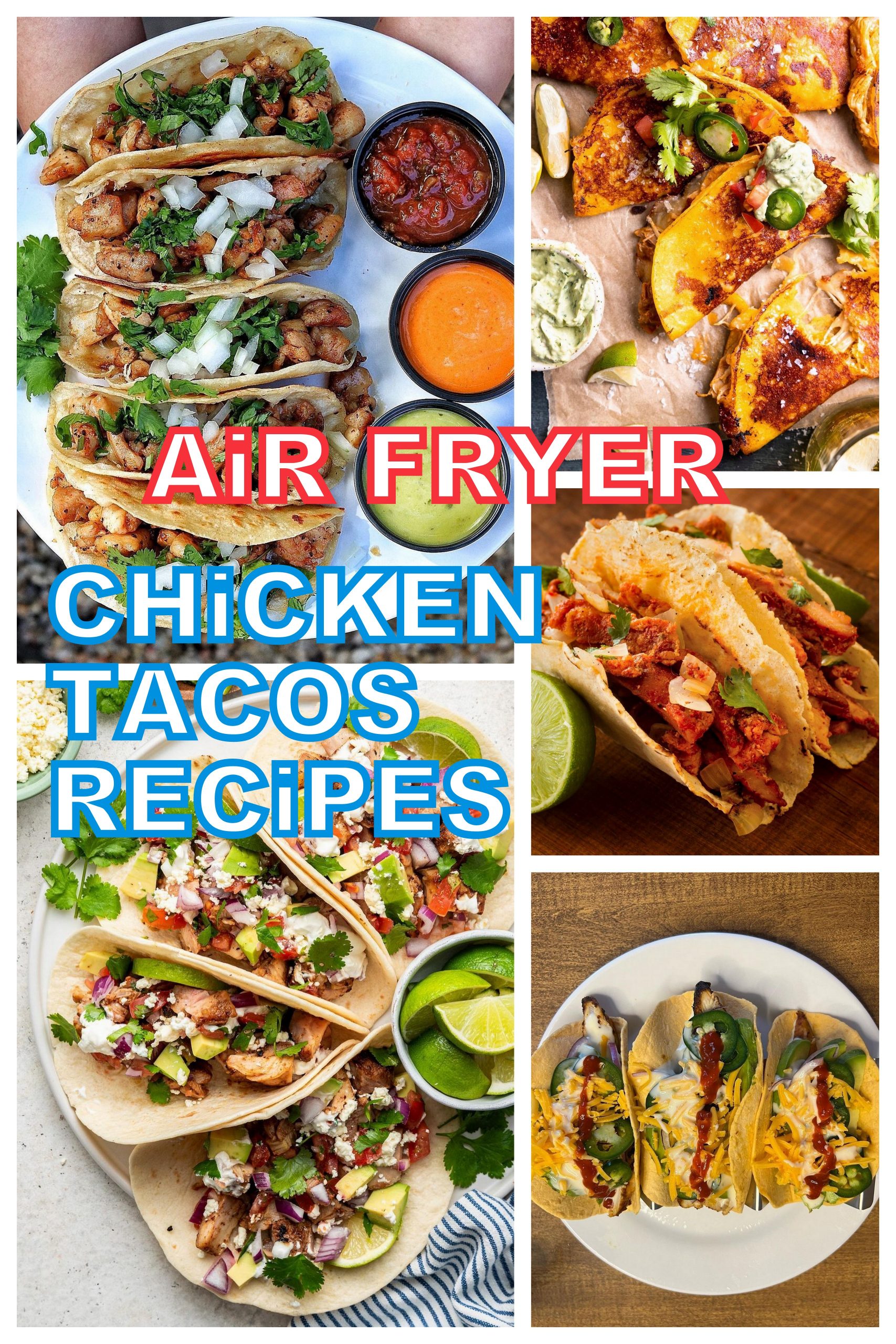 Air Fryer Chicken Tacos Recipe Easy and Healthy